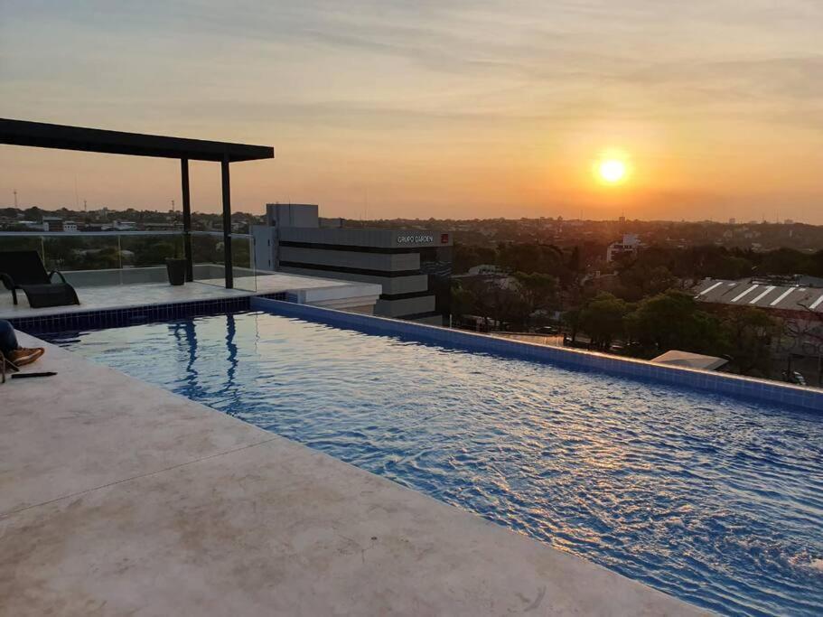 Hermoso Departamento Con Piscina Y Estacionamiento Asuncion Buitenkant foto